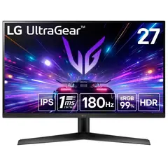 LG - Monitor UltraGear 27GS50F-B de 27 FHD 180Hz 1ms MBR HDR10