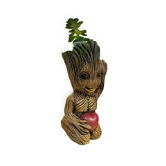 GENERICO - Maceta macetero Groot Pintado a Mano