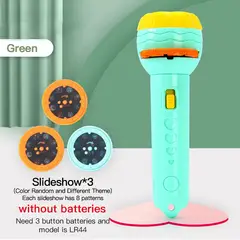 KAST PE - Baby Sleeping Verde - Linterna de Juguete para niños