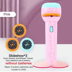 KAST PE - Baby Sleeping Rosado - Linterna proyector figuras niños