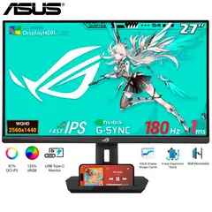 ASUS - Monitor ROG STRIX 1MS 180HZ XG27ACS 27 2560x1440 HDMI