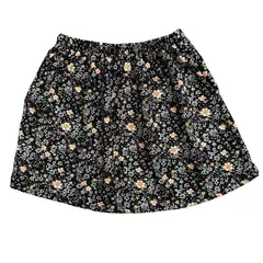 RED CARROT - Falda negra con flores