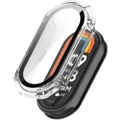 GENERICO - BUMPER PARA XIAOMI BAND 8 TRANSPARENTE