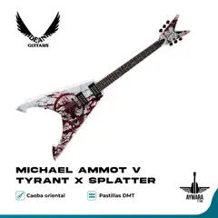 DEAN - Michael Ammot V Tyrant X Splatter Guitarra Eléctrica