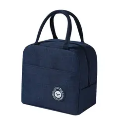 GENERICO - Lonchera Bolso Para alimentos con diseño - azul