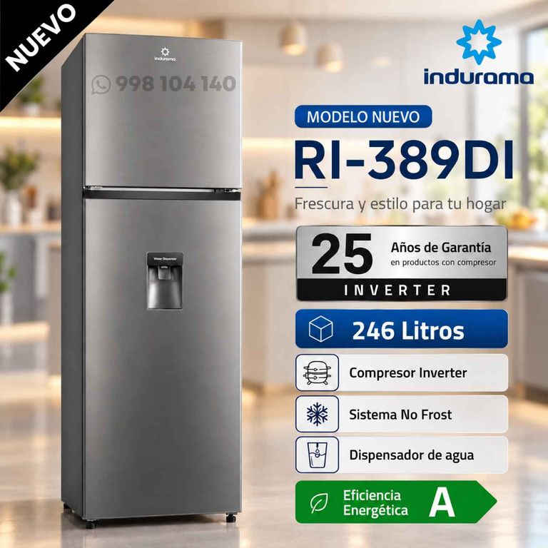 Refrigeradora Con Dispensador 246lt RI-389DI - Croma