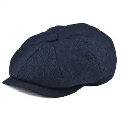 KAST PE - Boina Beck Espiga Azul Oscuro - Gorro para Niños de 54cm