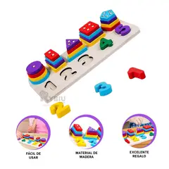 GENERICO - Kit con Piezas Faciles de Manipular Y+Envoltorio de Regalo