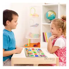 GENERICO - Rompecabeza para Colocar Piezas Multicolor Y+Papel de Regalo