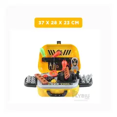 GENERICO - Maleta Multifuncional para Chicos Amarillo Y+Papel de Regalo