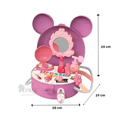 RYBIU IMPORT - Cartera Divertida para Niñas Color Morado Y+Regalo Stickers