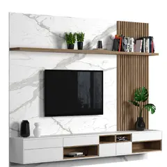 GENERICO - Centro de Entretenimiento Bolonia 10 Cajones - Vintage