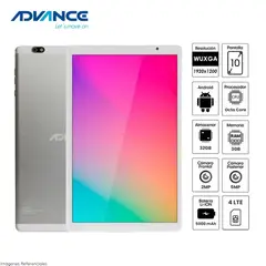 ADVANCE - Tablet SmartPad 4G LTE 10 pulg. WUXGA IPS 3GB RAM 32GB Octa Core Android - SP4702