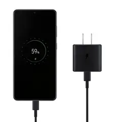 GENERICO - Cargador Rápido Genérico 45W USB-C a USB-C Super Fast Charging Compatible con Samsung Xiaomi y Más