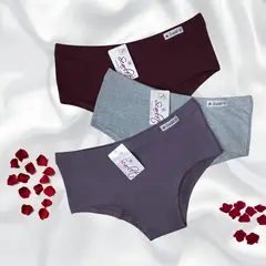 GENERICO - Pack3 Cachetero Scarlet de algodón