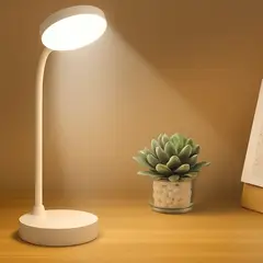 GENERICO - Lámpara LED de Escritorio Flexible Blanco