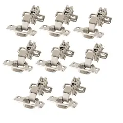 HERMEX - 8 bisagras cangrejo cobertura interna 110°