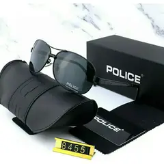 GENERICO - LENTES DE SOL ESTILO POLICIAL UV400 AVIADOR HOMBRE