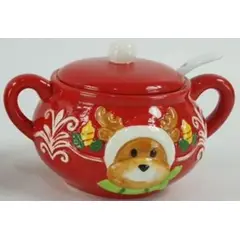 GENERICO - Azucarera Navideño con Diseño de Reno