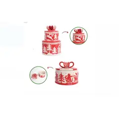 GENERICO - Bowl de Galletas diseño Navideño