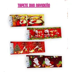 GENERICO - Tapetes navideños antideslizantes