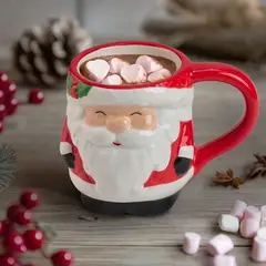 GENERICO - Taza Navideña de Papa Noel