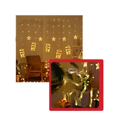 GENERICO - Cascada Reno y estrellas AMARILLAS