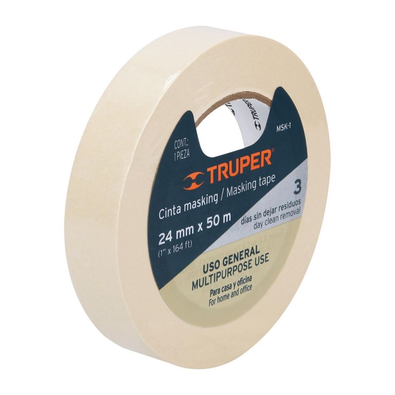 Cinta 1" x 50m Masking Tape 12591