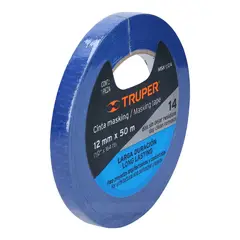 TRUPER - Cinta 1/2" x 50m Azul Masking Tape 12620