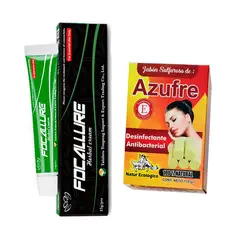 GENERICO - Jabón de azufre reparador para soriasis natural