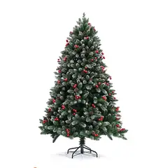 GENERICO - Árbol de Navidad Frondoso Pino Nieve 180M