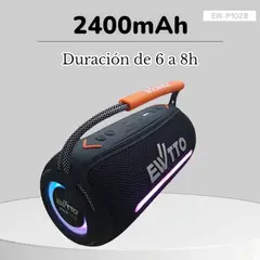 EWTTO - Parlante Portatil Recargable EW-P102B