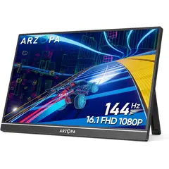 GENERICO - Monitor Portátil Gamer Arzopa 16.1 144hz Fhd 1080p C/stand
