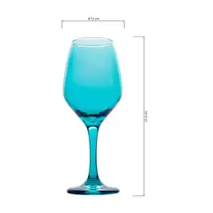 CRISTAR - Copa Brunello Vino 13.8 Oz Est.x 4 Pz