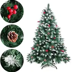 GENERICO - Árbol de Navidad Pino Nieve 210M