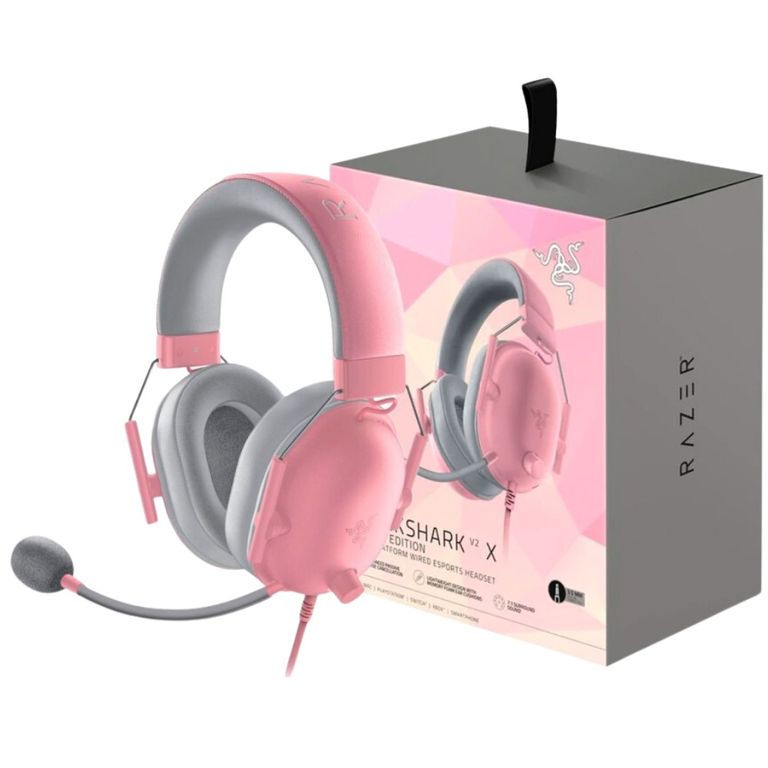Audifono Blackshark V2 X Multiplataforma 7.1 Rosado