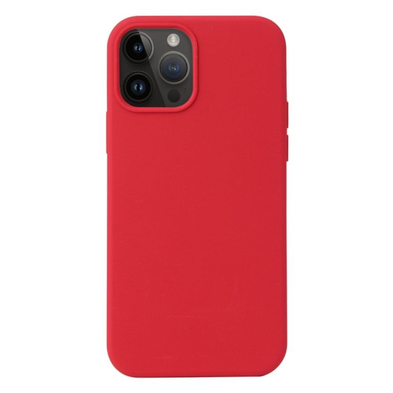 Funda para iPhone 15 Soft Feeling Antishock Rojo Resistente