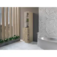 TU MESITA - Mueble Organizador para Baño Romina 4 cajones