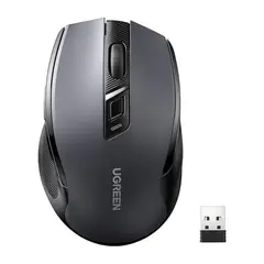 UGREEN - Mouse Inalambrico Raton Ergonomico Profesional USB Bluetooth