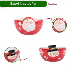 GENERICO - Bowl Navideño y Tradicional para el Hogar