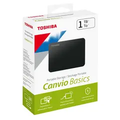 TOSHIBA - DISCO DURO EXTERNO 1 TB CANVIO READY NEGRO