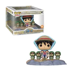 FUNKO - Monkey D Luffy Trains Kung Fu Pop 1637 One Piece Exclusivo