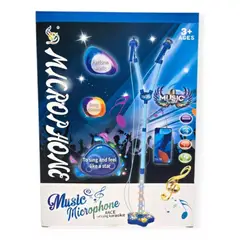 GENERICO - Microfono Doble Juguete de Niños Niñas Karaoke Musical