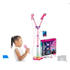 GENERICO - Microfono Doble Juguete de Niños Niñas Karaoke Musical