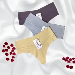 GENERICO - Pack3 Semi Hilo de algodon