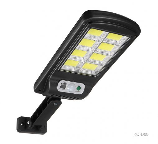 Mini reflector con panel solar para jardín