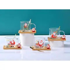 GENERICO - Taza Navideña de vidrio