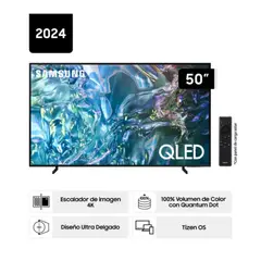 SAMSUNG - TELEVISOR QLED 50 UHD 4K SMART TV QN50Q60DAGXPE