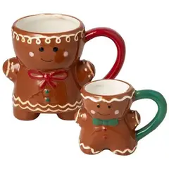 GENERICO - Taza Navideña de Galleta de Jengibre