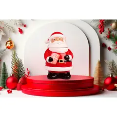 GENERICO - Bowl de Galletas diseño Papa Noel